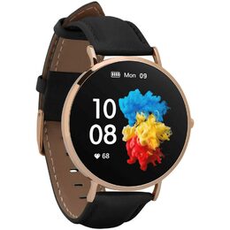 Smartwatch Verona gold black derm GARETT