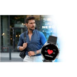 Smartwatch V10 Silver steel GARETT