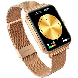 Smartwatch GRC CLASSIC Gold steel GARETT
