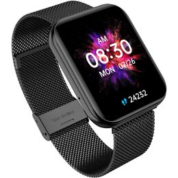 Smartwatch GRC MAXX Black steel GARETT