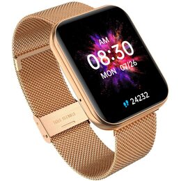 Smartwatch GRC MAXX Gold steel GARETT