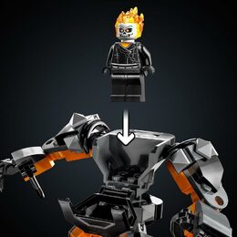 Robotický oblek a motorka Ghost Ridera