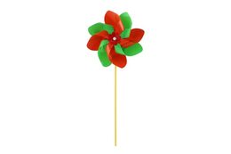 Větrník průměr 20cm barevný plast 47cm mix barev