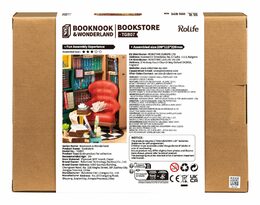 RoboTime Zarážka na knihy miniatura domečku Knihkupectví