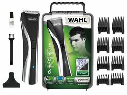 Zastřihovač vlasů a vousů WAHL 9698-1016 Hybrid Clipper LED s příslušenstvím, ak