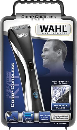 Zastřihovač vlasů a vousů WAHL 9697-1016 Hero 13-ti dílný set, digitální displej