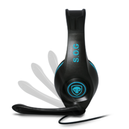 SPIRIT OF GAMER PRO-H5 BLUE herní sluchátka s mikrofonem