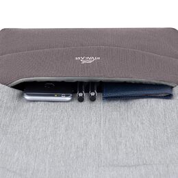 Riva Case 7562 batoh na notebook 15.6", šedohnědý