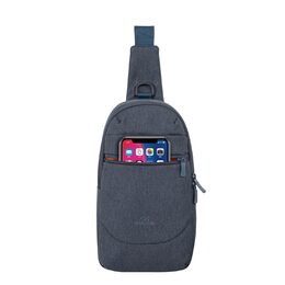 Riva Case 7711 taška přes rameno pro mobil a tablet do 10.5", tmavě šedá