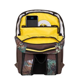 Riva Case 5461 Urban batoh pro notebook 15.6", hnědý Jungle