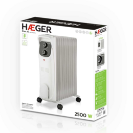 HAEGER olejový radiátor ELAN 11 žeber 2500W