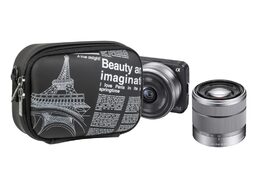 Riva Case 7081 pouzdro pro videokamery a ultrazoomy, černé Newspaper