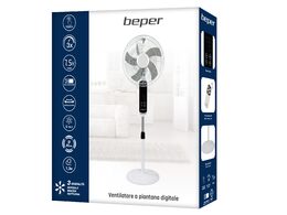 BEPER VE112 stojanový ventilátor s dotykovým displejem, 55W (průměr 45 cm)