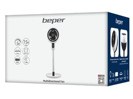 Beper VEN160 stojanový ventilátor, časovač 7,5hod, 3 režimy, 3 rychlosti, oscilace, 45W