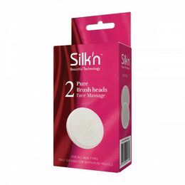 Silk'n náhradní silikonové kartáče pro čisticí přístroj na obličej Pure