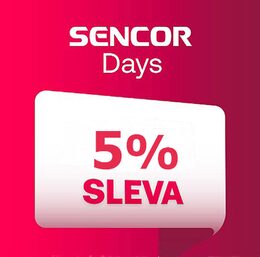 Slevový kupón Sencor 5% EBERRY5