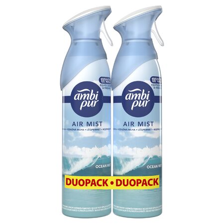 Ambipur Ocean Mist Osvěžovač vzduchu ve spreji 2 x 185 ml