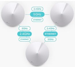 Komplexní Wi-Fi systém TP-Link Deco M5 (3-Pack)