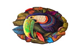 EscapeWelt Dřevěné puzzle Tukan 500 dílků