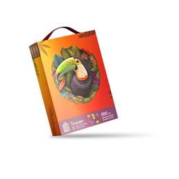 EscapeWelt Dřevěné puzzle Tukan 500 dílků