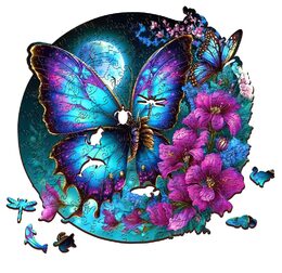 EscapeWelt Dřevěné puzzle Motýl 500 dílků