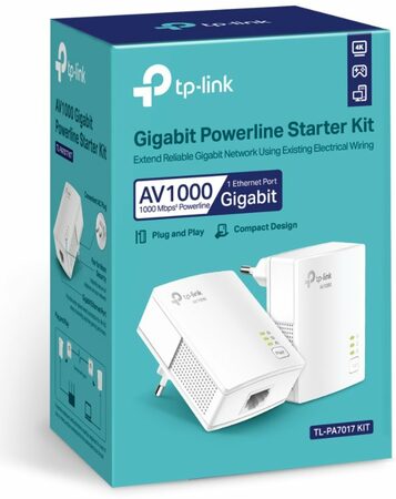 Síťový rozvod LAN po 230V TP-LINK TL-PA7017 Twin Pack