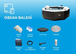 Nafukovací vířivka Marimex  Pure Spa - Jet & Bubble Deluxe HWS 6