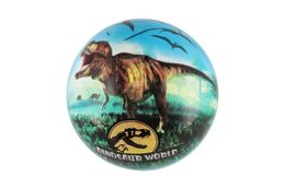 Míč Svět dinosaurů nafouknutý 14cm v síťce