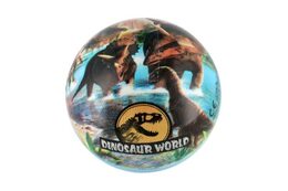 Míč Svět dinosaurů nafouknutý 14cm v síťce