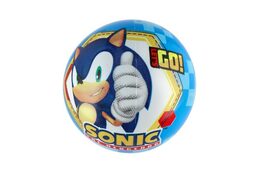 Míč Ježek Sonic nafouknutý 23cm v síťce