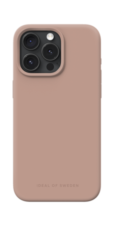 Silikonový ochranný kryt s Magsafe iDeal Of Sweden pro iPhone 15 Pro Max Blush Pink