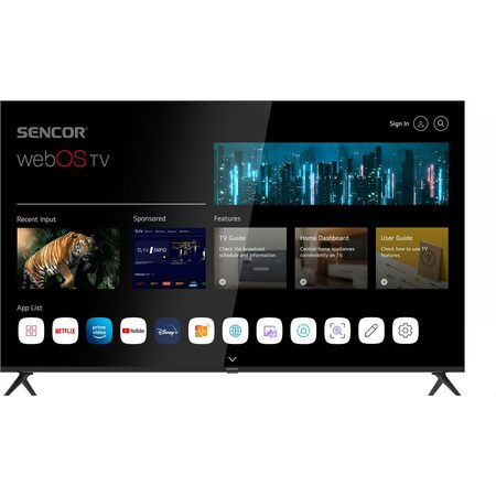 SLE 65US802TCSB UHD SMART TV SENCOR