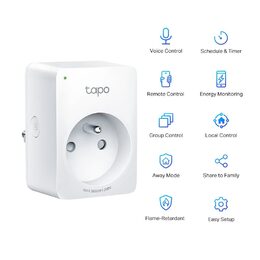 TP-LINK Tapo P110M - Mini chytrá Wi-Fi zásuvka s měřením spotřeby energie, MATTE