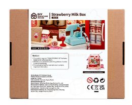 RoboTime miniatura domečku Mléčný bar Strawberry