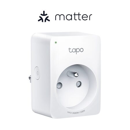 TP-LINK Tapo P110M - Mini chytrá Wi-Fi zásuvka s měřením spotřeby energie, MATTE