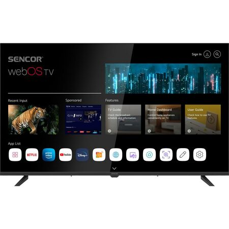 SLE 43US802TCSB UHD SMART TV SENCOR