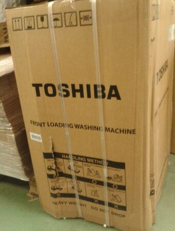 Toshiba TW-BL70A2CZ(SS) pračka, POŠKOZENÝ OBAL