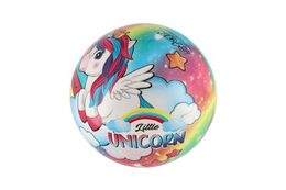 Míč Malý jednorožec/Little unicorn nafouknutý 23cm v síťce