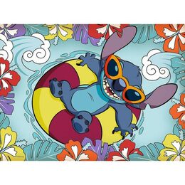 Puzzle Lilo&Stitch na dovolené 27x20cm 30 dílků v krabičce 21x14x4cm