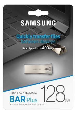 Flash USB 3.1 Samsung 128GB MUF-128BE3/APC - stříbrný