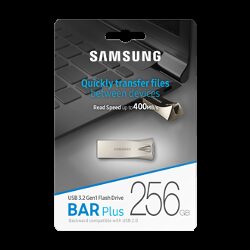 FLASH USB 3.1 Samsung 256GB MUF-256BE3/APC - stříbrný