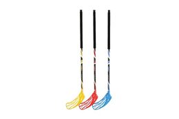 Hokejka florbalová pro praváky hliník/plast 115 cm 3 barvy v sáčku, barevná násada