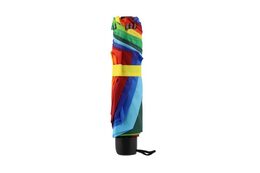 Deštník skládací barevný 25cm kov/látka v sáčku
