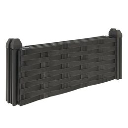 PROGARDEN Vyvýšený záhon 45 x 45 x 18 cm černý plast KO-R10000250
