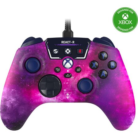 REACT-R Gamepad Nebula Purp TURTLE BEACH