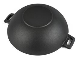 Grilovací nářadí G21 pánev wok na gril, litinová
