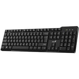 KB-7100X Wrl keyboard Black GENIUS