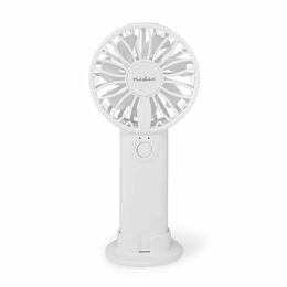 Ventilátor Nedis FNHH1WT ruční, 6 cm, bílý