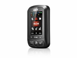 iGET CYCLO C250 - Cyklocomputer 2,2" barevný displej, baterie až 22 hodin, bezdr