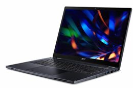 Ntb Acer TravelMate P4 Spin 14 (TMP414RN-53-TCO-51HB) i5-1335U, 14", RAM 16GB, SSD 512GB, Intel UHD Graphics, FPR, Microsoft Windows 11 Pro - modrý